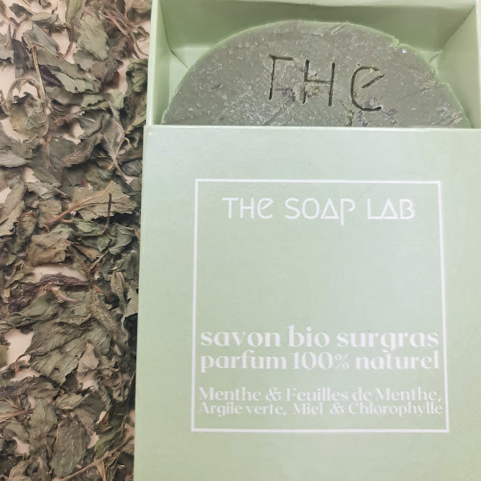 savon menthe - The Soap Lab